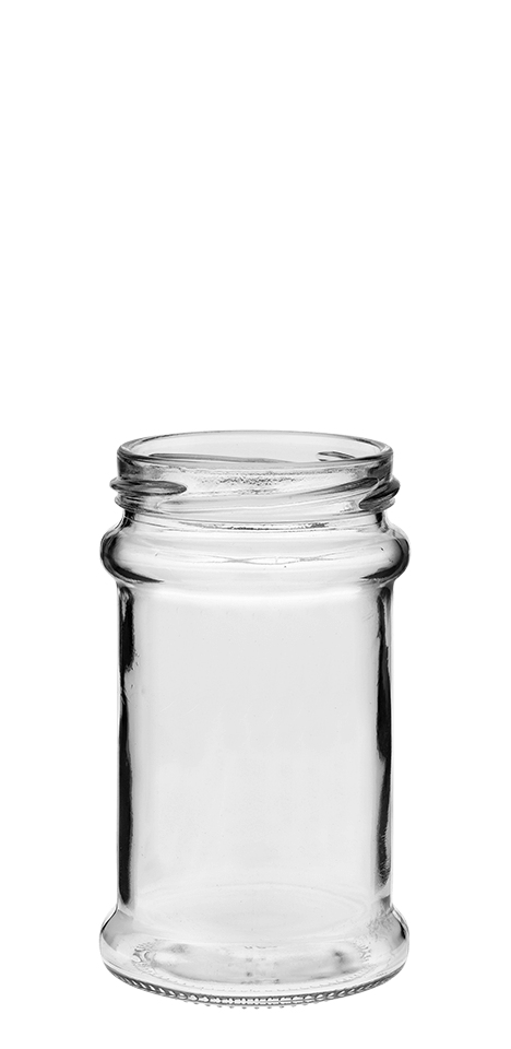 Barattolo di profilo 250ml 63TO vetro